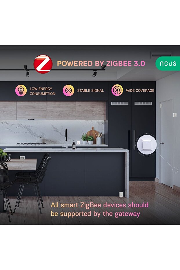 Hub inteligent de tip Gateway E1, WiFi, ZigBee - 5