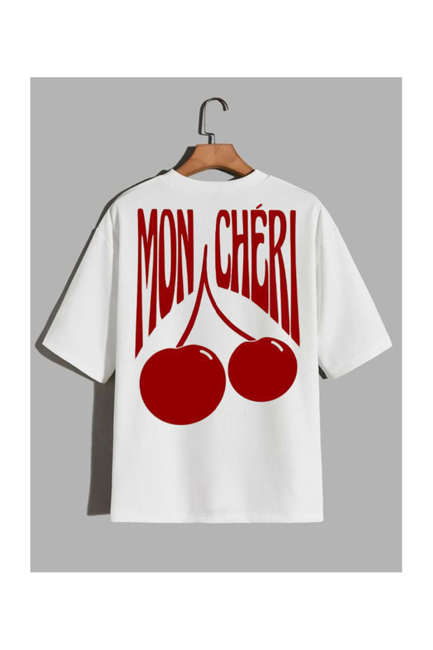 New Season Mon Cheri Printed Cotton T-Shirt Sebesta Fashion