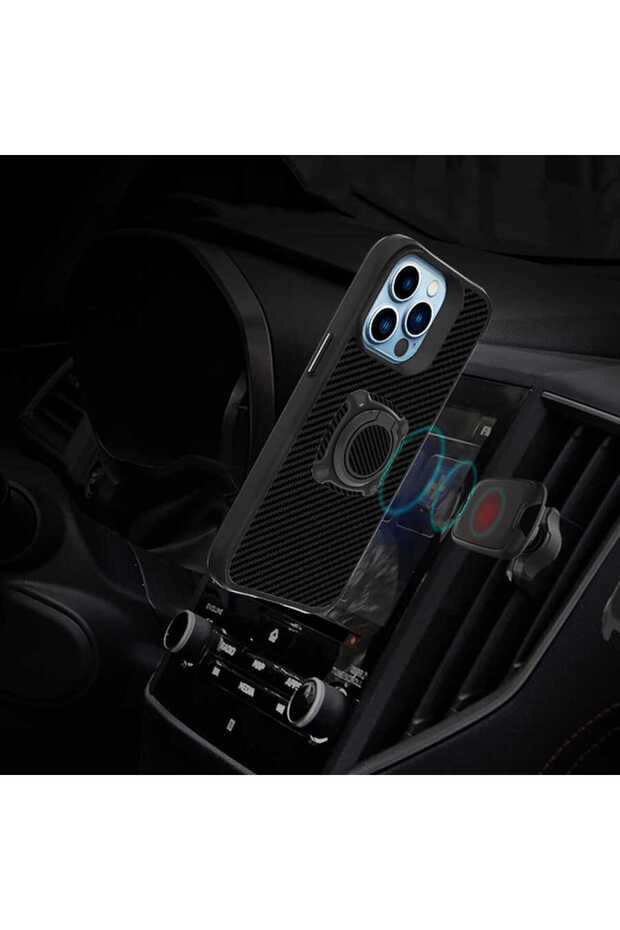 حافظة تيمو المتوافقة مع هاتف آيفون 13 برو - أسود - 2