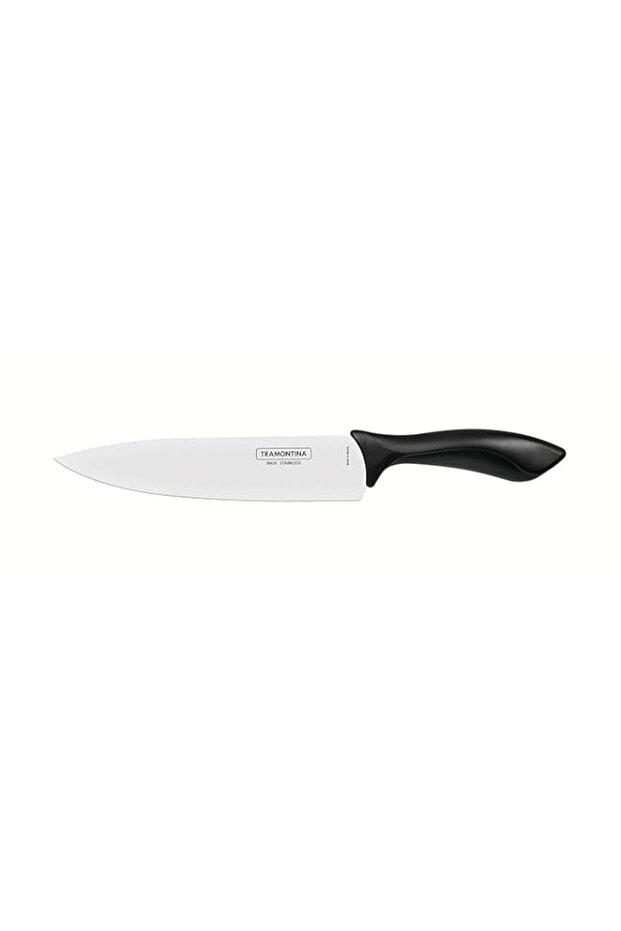 Tramontina Affilata 8 Inches Chef Knife with Stainless Steel Blade and Black Polypropylene Handle