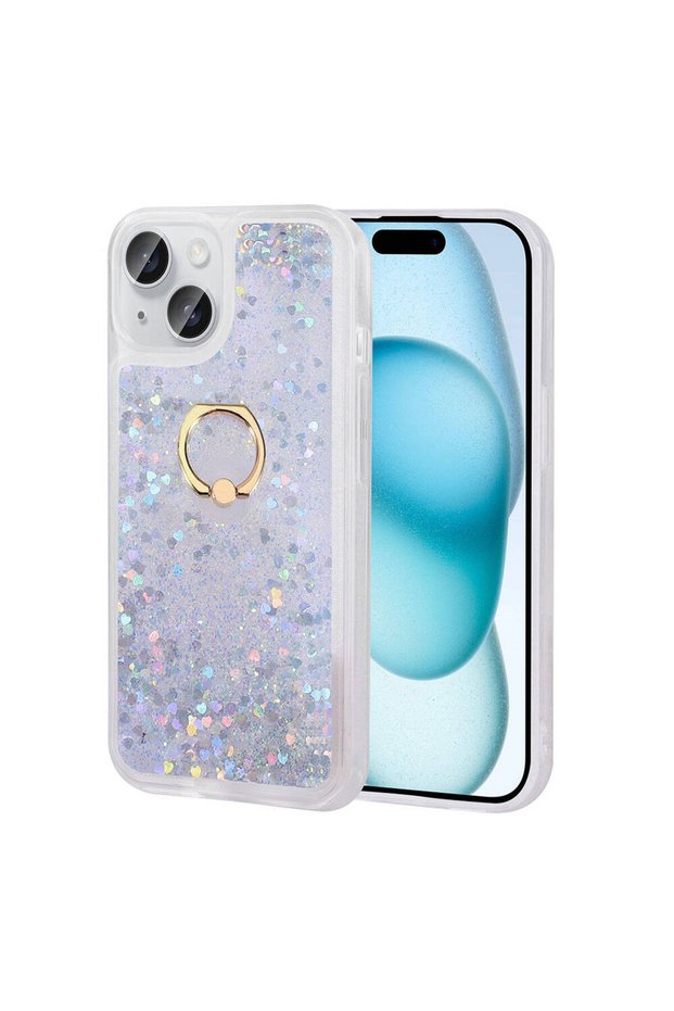 iPhone 15 Plus Compatible Scks Milce Case-Silver