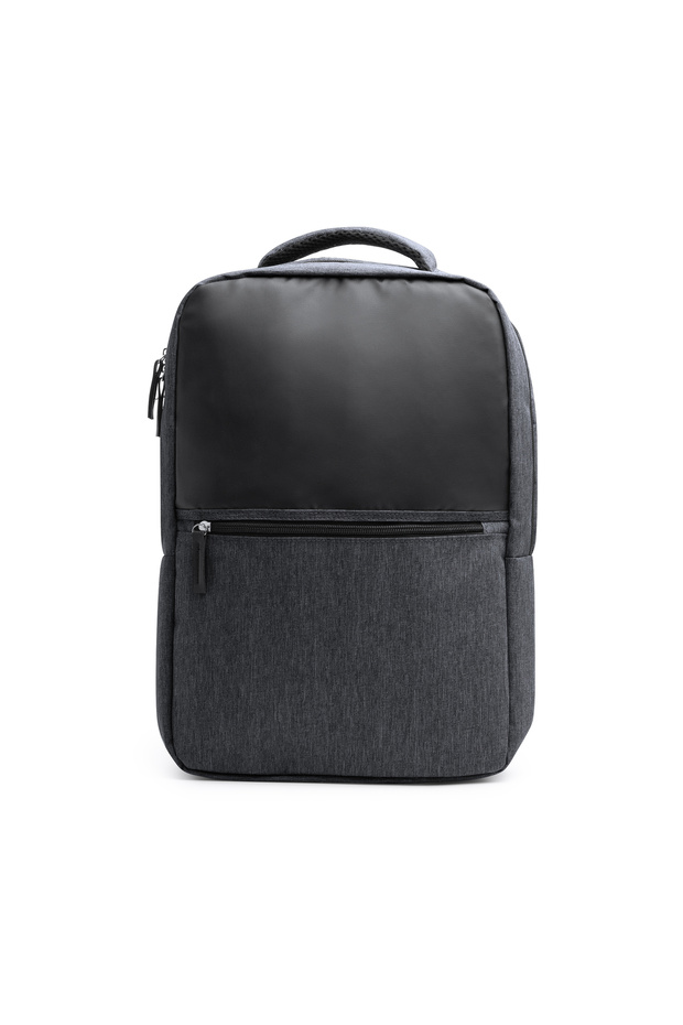 KITON BLACK recycled polyester backpack - 1