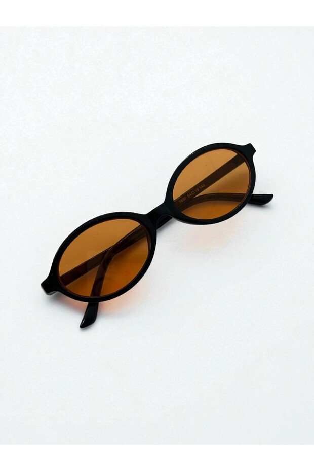 Umbrella Orange Oval Women's Sunglasses | 54 Ekartman and Uv400 Protection