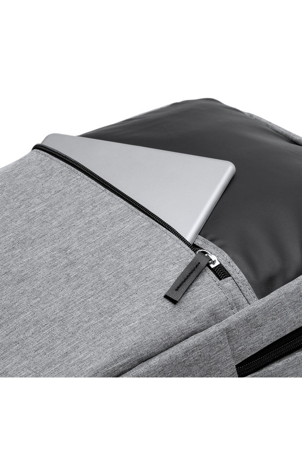 KITON GREY recycled polyester backpack - 2