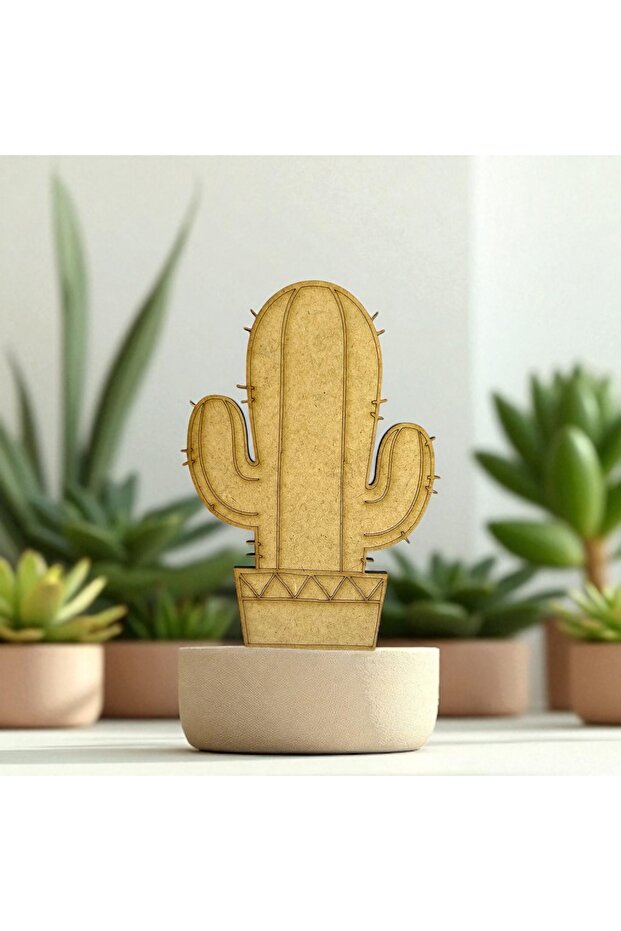 Creative Painting Magnet Figures for Kids 4 mm Raw Wood Mdf