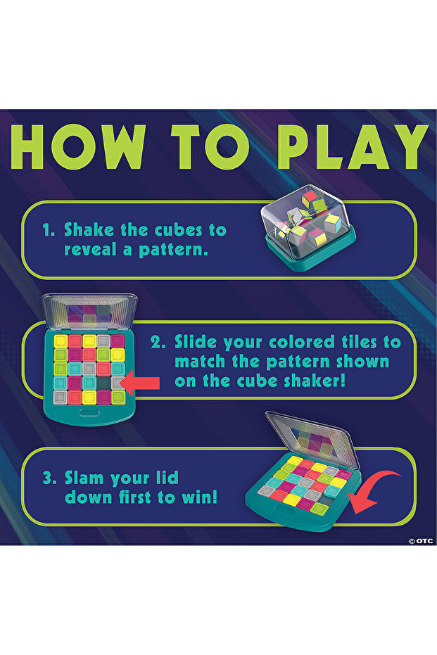 Competitive puzzle logic game, Color Slam - 3