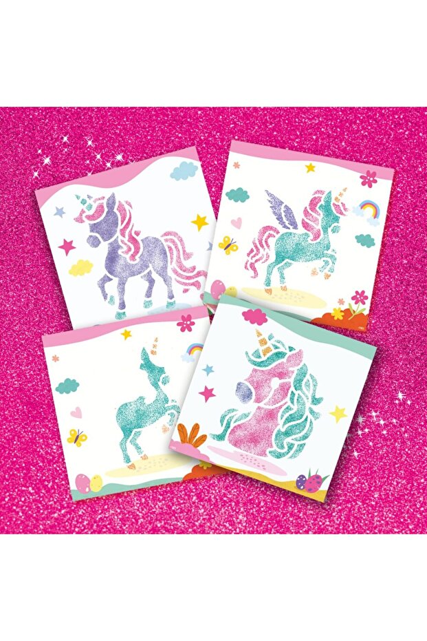 Creative Airbrush Marker Set - Unicorns - 6