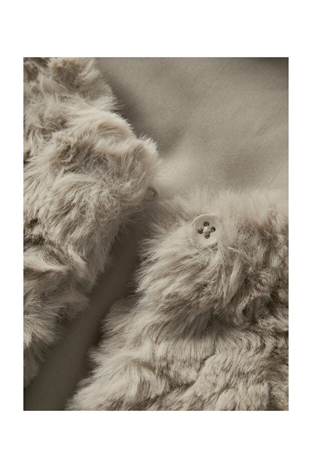 NMFNANO WESTE AUS KUNSTFELL - 3