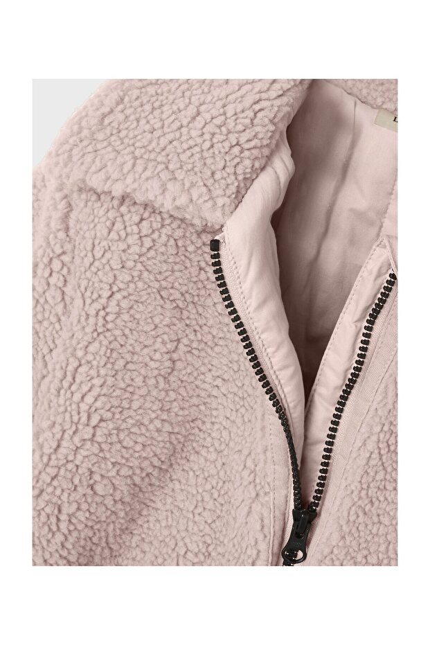 NMNNALO LONG SHERPA JKT SOLID LIL - 2