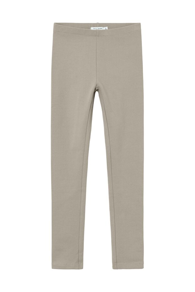 NKFDAVINA SOLID SWE LEGGING BRU N NOOS - 1