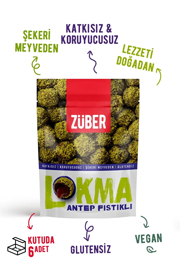 Lokma Antep Fıstıklı 96g X 6 Adet - 2