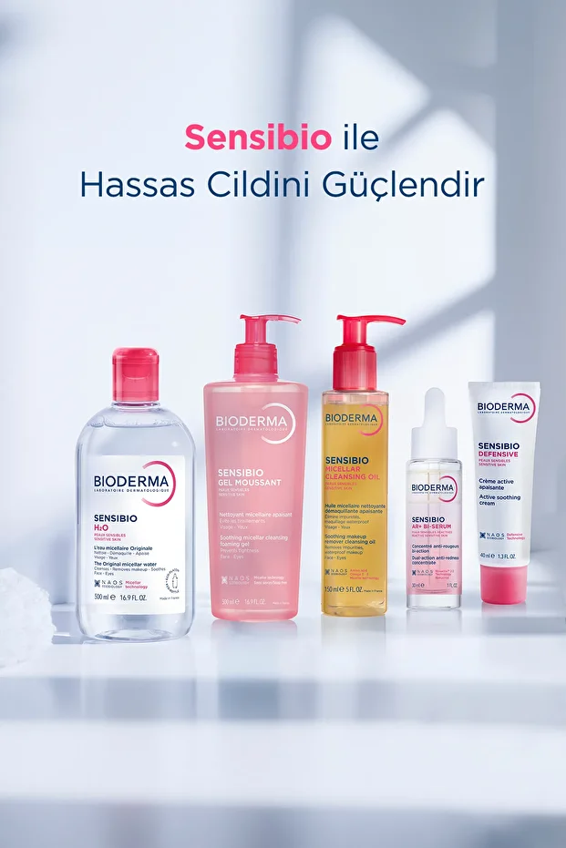Sensibio H2O Hassas ve Normal Ciltler için Micellar Makyaj Temizleme Suyu 500 ml - 10