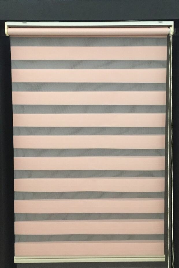 Zebra Stor Perde Pembe - 1