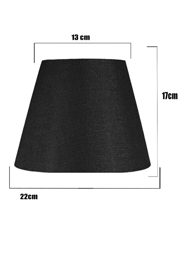 22' Lampshade / Black - 1