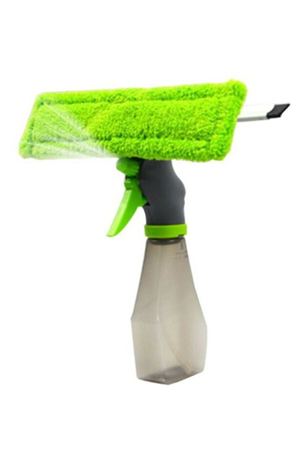 250 ml Plush Glass Cleaning Apparatus with Detergent Tank and Spray and Squeegee
