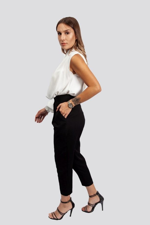 Moda Tek Kollu Ipek Gömlek - 3