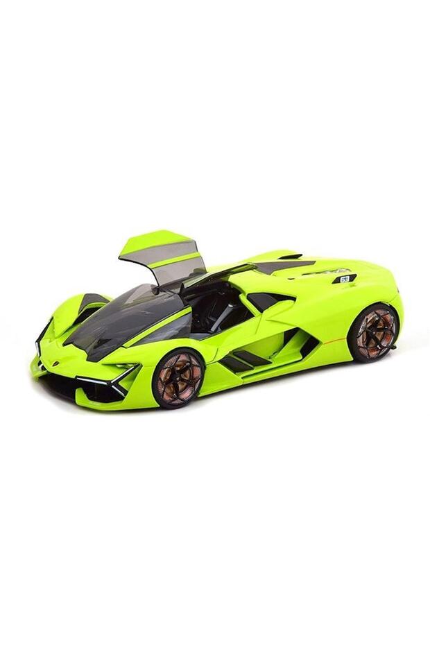 1:24 Lamborghini Terzo Millennio Yeşil Model Araba (AYNI GÜN KARGO) - 2