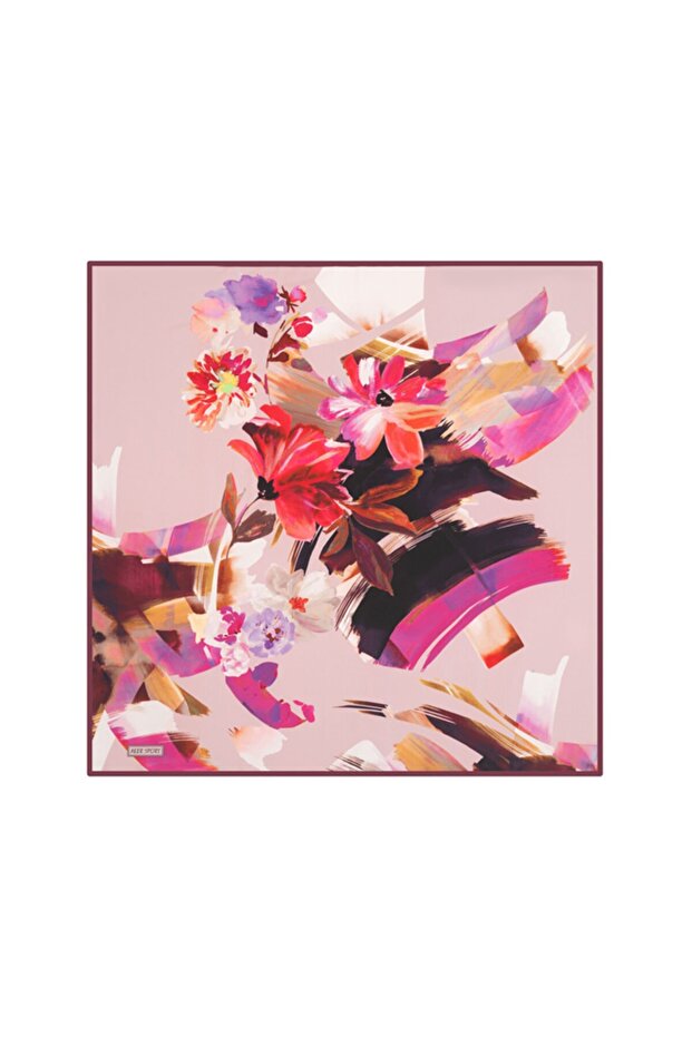 Kadın Pudra Eşarp - 1