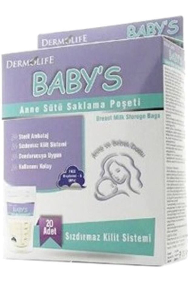 Baby's Breast Milk Storage Bag 20 Pieces of 2