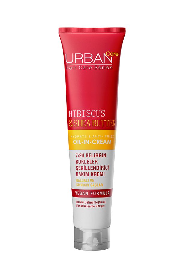 Hibiscus & Shea Butter Kıvırcık ve Dalgalı Saçlara Özel Durulanmayan Bakım Kremi Set 2x175ml-vegan - 3