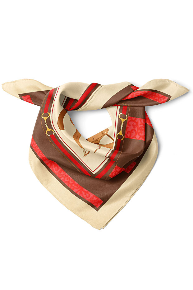 At Desen Fular Bandana 50x50 Cm - 1