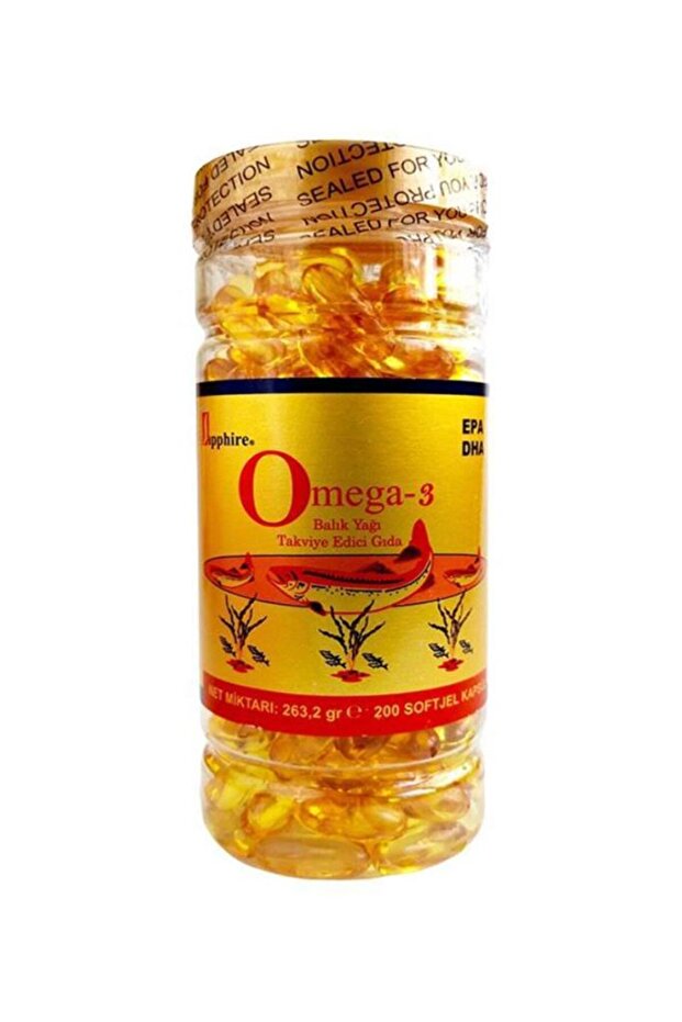 Omega 3 1000 mg 200 Kapsül - 1