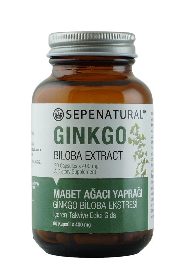 Ginkgo Biloba Ekstresi Kapsül 90 x 400mg Sepe Natural - 1