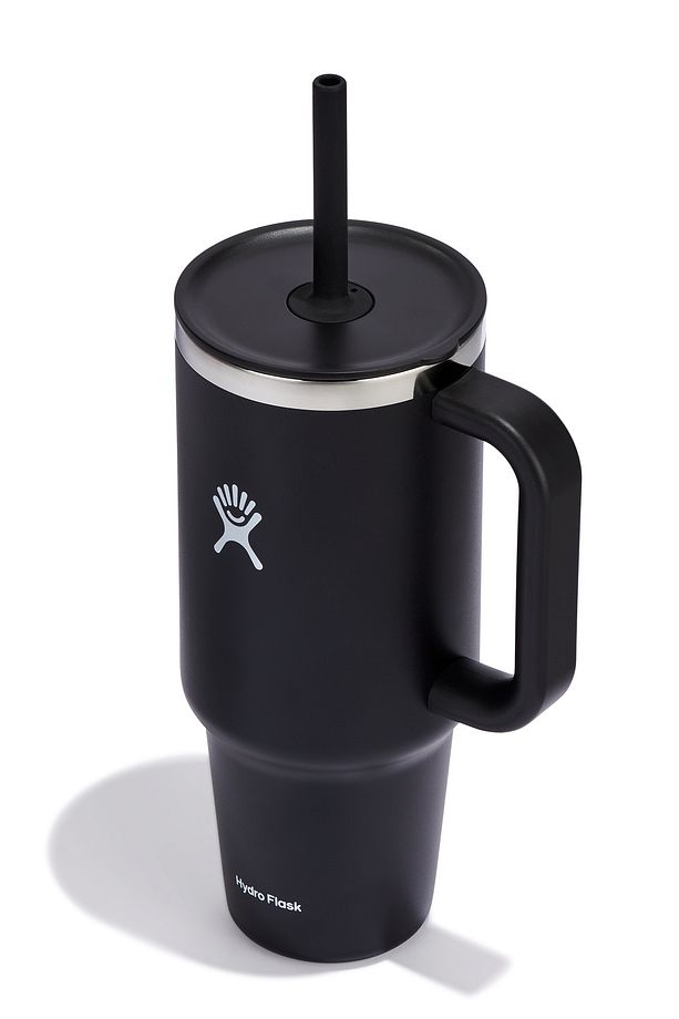 Tumbler Pipetli Termos 1182 ml Siyah - 2