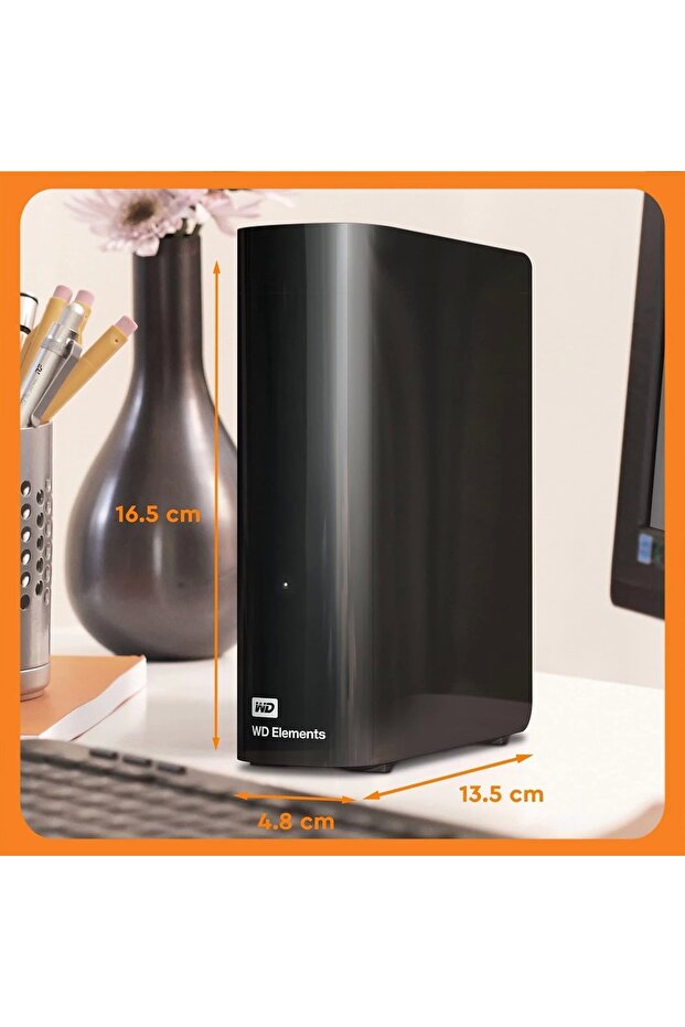 Elements Desktop WDBWLG0100HBK-EESN 10TB Usb 3.0 Taşınabilir Harddisk - 5