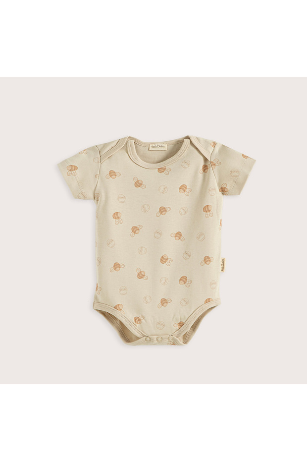 Happy Bee Baskılı Body Taş - 1