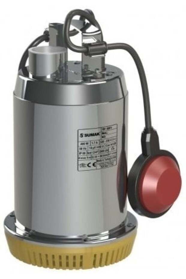 SDF6A Dalgıç Pompa 0.5Hp 1.1/4'' - Temiz Su Paslanmaz - 1