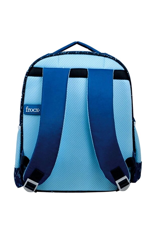 حقيبة مدرسية للبنات باللون الأزرق من فروزن ديو ووتر مرخصة للمدرسة الابتدائية 5161 - 3