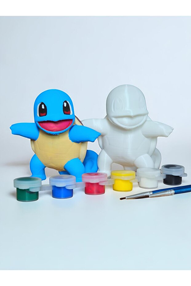 Squirtle 3D Boyama Seti - 5