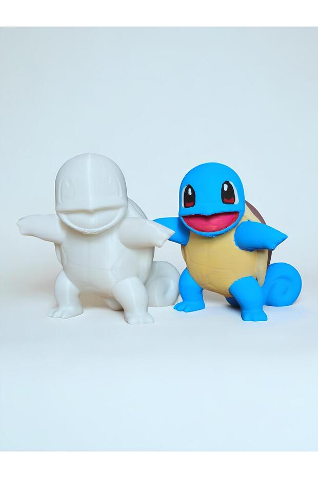 Squirtle 3D Boyama Seti - 6