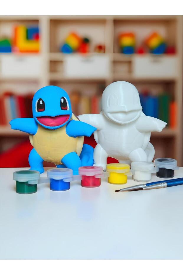 Squirtle 3D Boyama Seti - 1