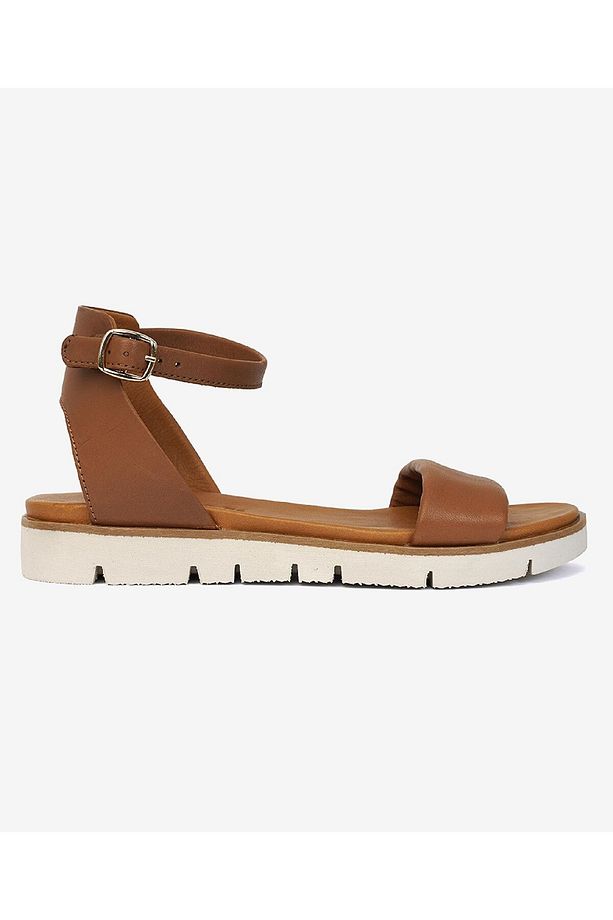 Kadın Taba Hakiki Deri Sandalet 3Y2CS50715 - 1