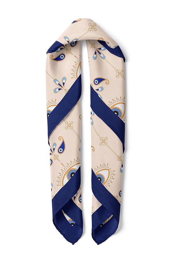 Göz Desenli Bandana - 3
