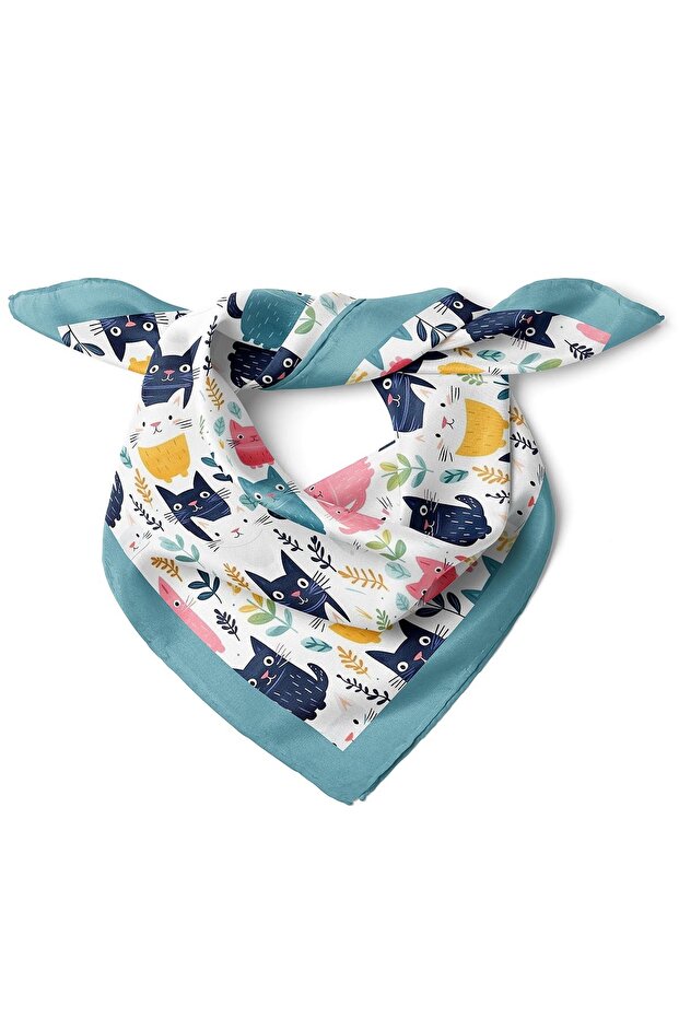 Cat Patterned Bandana