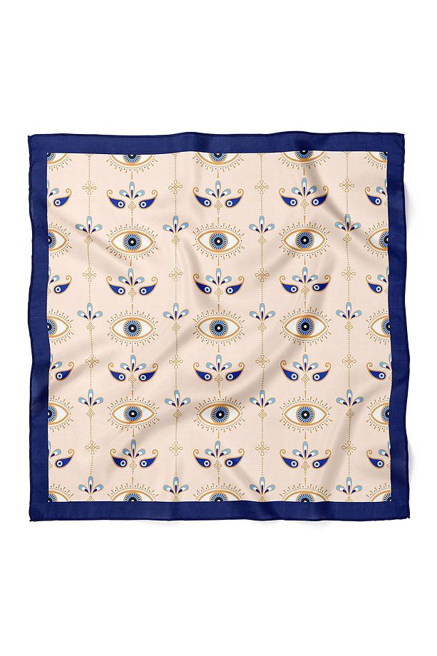 Göz Desenli Bandana - 2