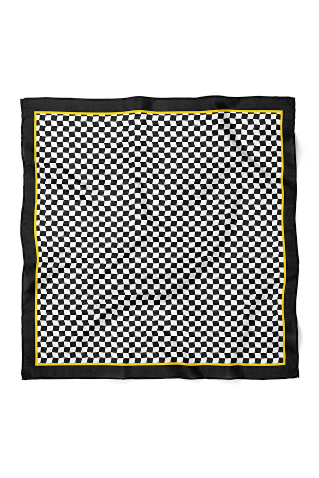 باندانا وشاح بنمط مربع صغير 70x70 سم