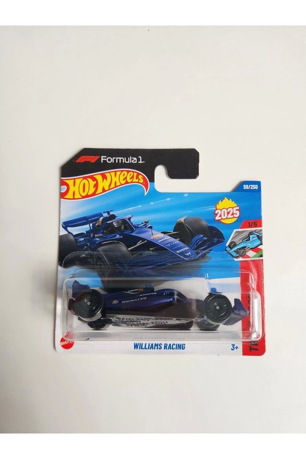 Hotwheels 2025 Williams Racing Formula1 Toy Car