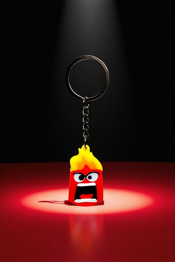 Ters Yüz (Inside Out) Öfke Anahtarlık - 1