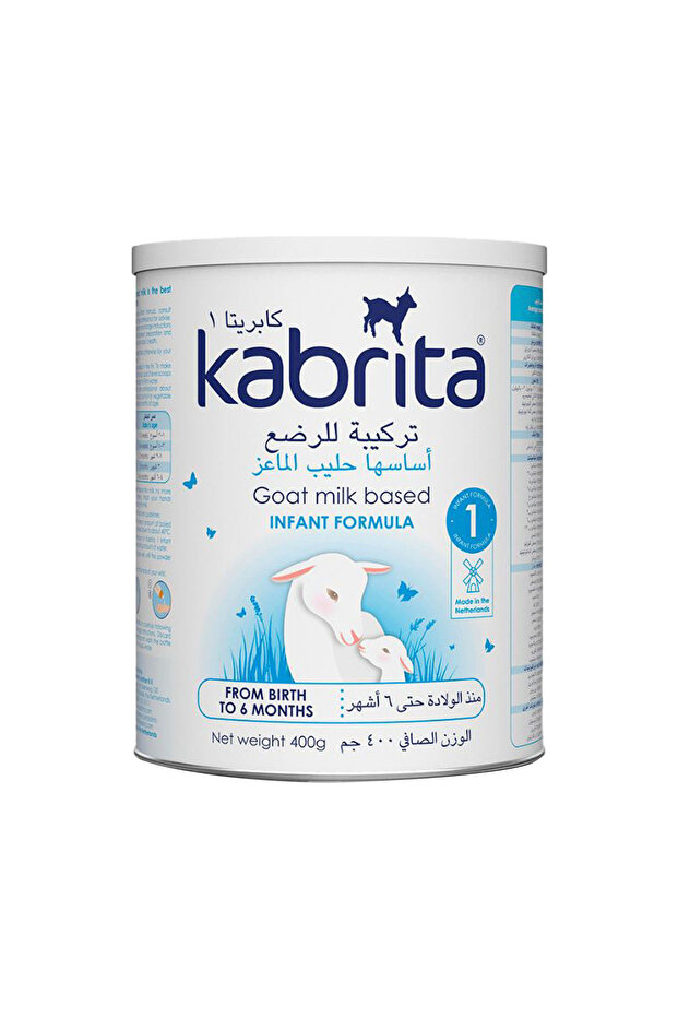 Infant Formula 1 Based on Goat Milk 0 - 6 Months 400 g Gentle Nutrition for Babies