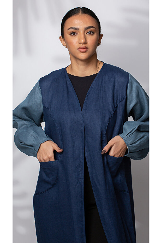 Environmentally friendly beach abaya - 1