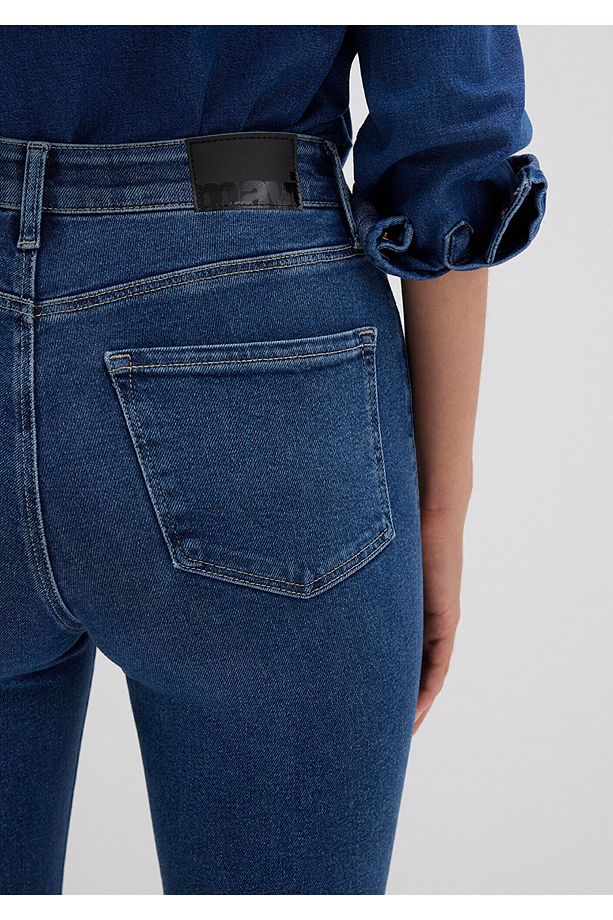 A.C.A.İ.P Move Indigo Mavisi Jean Pantolon 101065-33303 - 6