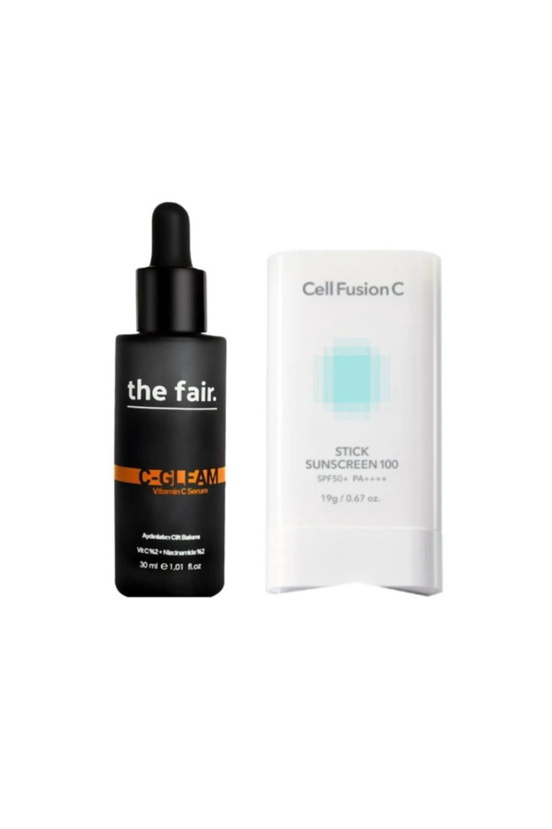 Stick Tüm Cilt Tipleri Için Yüksek Koruyucu Güneş Kremi Ve The Fair. C Gleam C Vitamini Serum - 1