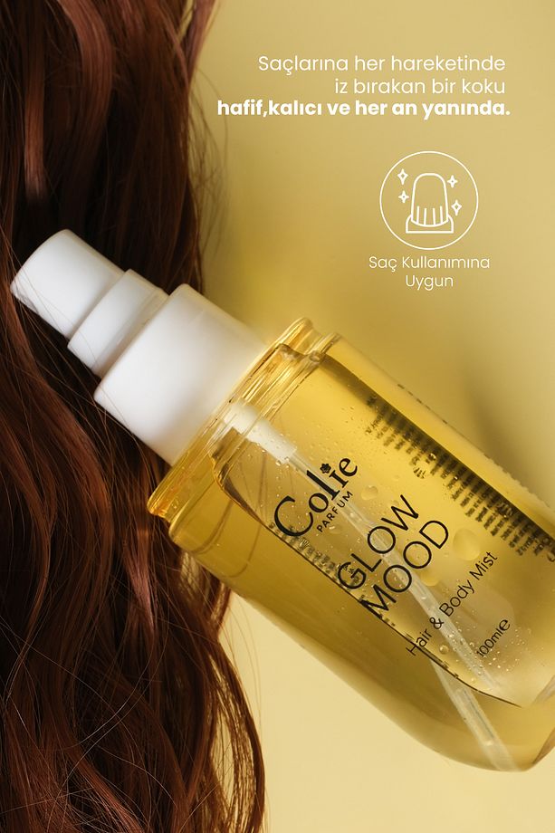 Glow Mood Saç ve Vücut Misti 100 ml | Ferah ve Tatlı Notalar | Hair and Body Mist - 3