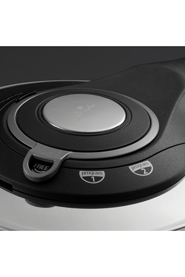 Procook 6 Litre Siyah Açık Gri Paslanmaz Çelik Düdüklü Tencere - 10