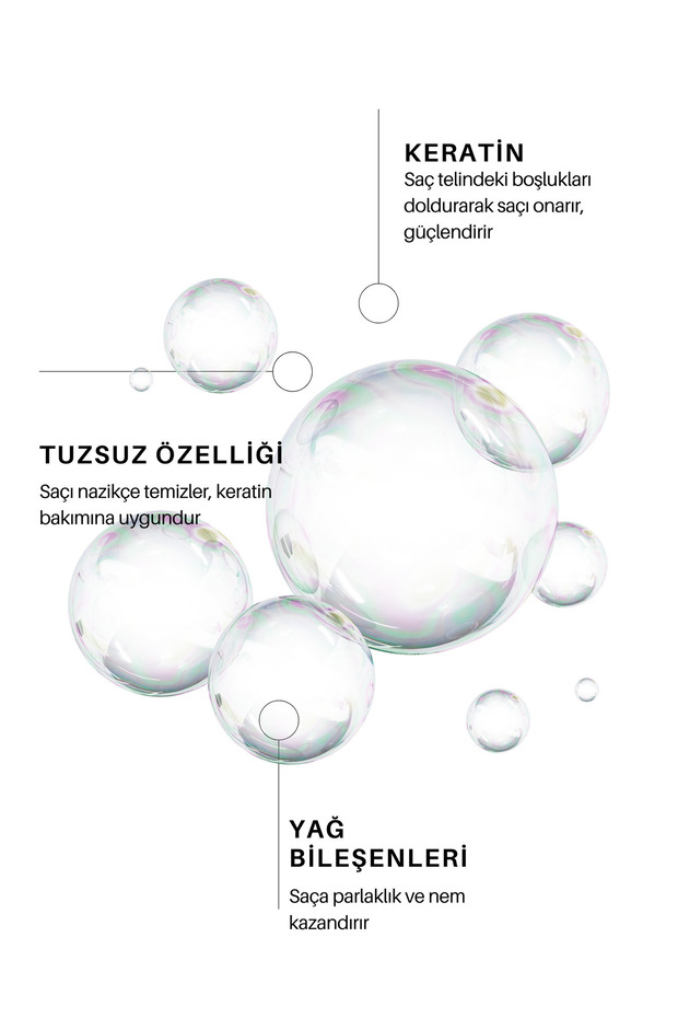 Haır Care Keratin Bakım Şampuan 500 ml - 3