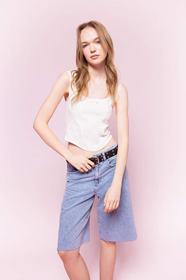 Coool Bengalin Kolsuz Bluz D2137AX24SM - 3